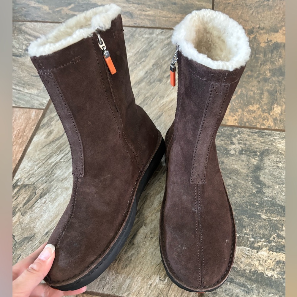 Polo Sport Ralph Lauren Women’s Suede Lined Boots  7.5